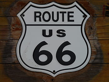 rota, bize, 66 tahta, rota 66, kalkan, plaka, yollar, yol, karayolu, ana yol, Amerika'nın ana