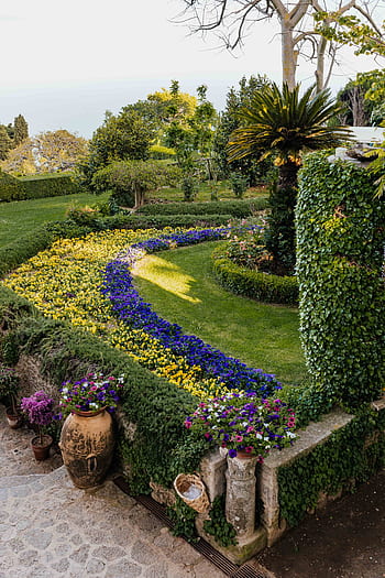 villa cimbrone, Italia, perjalanan, mediterania, Villa, Cimbrone, Ravello, -, Amalfi, Pantai