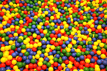 lots, plastic balls, game balls, toys, colorful balls