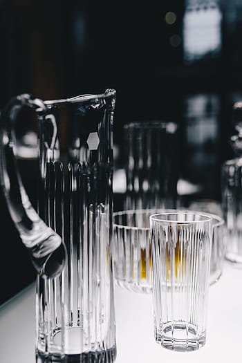 hecho a mano, cristal, lujo, vidrio, esmalte, Huta Julia, vaso, bebida, alcohol, pub, bar - Establecimiento de bebidas