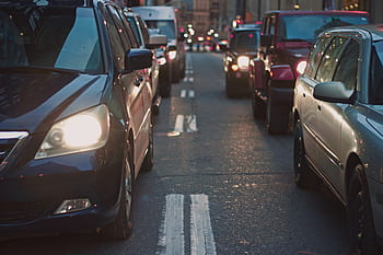 auto's, verkeer, weg, straat, stad, stedelijk