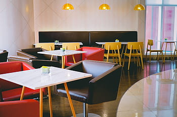 intérieur, meubles, les tables, chaises, restaurant, café, bar