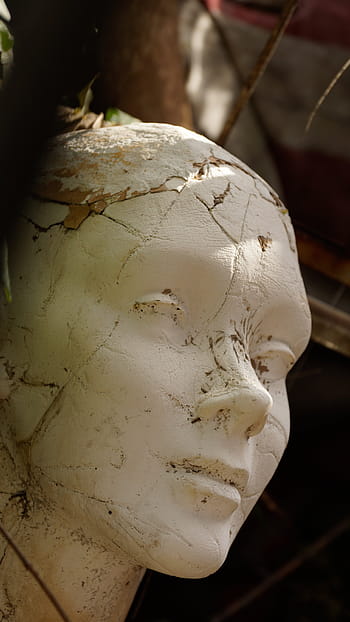 closeup, white, head bust, mannequin, fashion, doll, decoration, female, girl, woman, old
