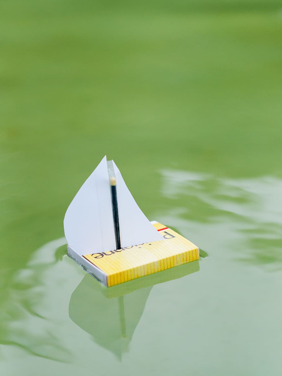 Paper, Boot, Fold, Ship, papierschiff, origami, water, art, tinker, children, sail