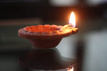 lit, candle, brown, holder, diwali festival, diwali lamp, diwali greetings, diya, happy diwali, diwali crackers, diwali backgrounds