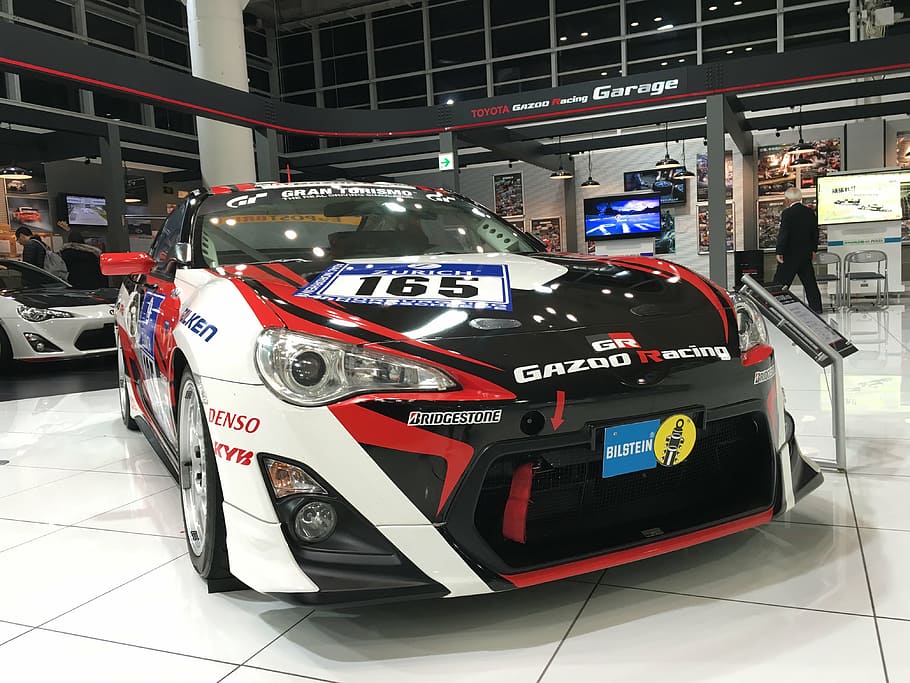 toyota, 86, gazoo, čelní pohled