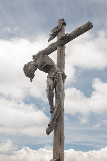 kereszt, Jézus, keresztre feszítés, csúcs kereszt, kereszténység, hit, vallás, fájdalom, szenvedő