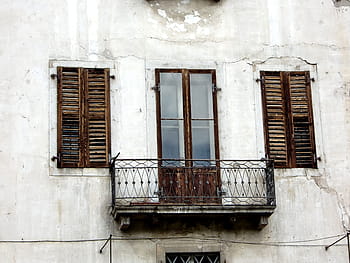 window, old, old window, facade, historically, weathered, wood, glass, break up, building, wooden windows
