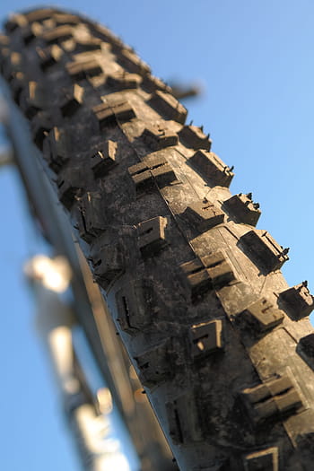 detailní fotografie jízdních kol, Pneumatiky pro jízdní kola, zralý, tunel, kolo, horské kolo, profil, zavřít, makro, schwalbe nobby nic, závodní ralph