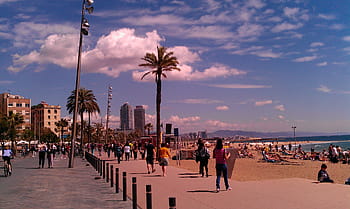 barcelona, barceloneta, strand