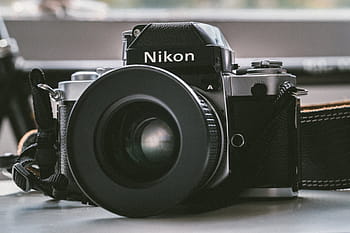 black, nikon milc, white, panel, vintage, camera, nikon, photography, black and white, camera - Photographic Equipment, photography Themes