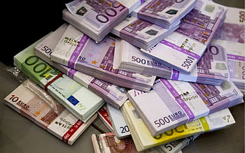 σωρό τραπεζογραμματίων, χρήματα, ευρώ, μετρητά, νόμισμα, νομοσχέδιο, χαρτί νόμισμα, χρηματοδότηση, πλούτος, μεγάλη ομάδα αντικειμένων, οικονομίες