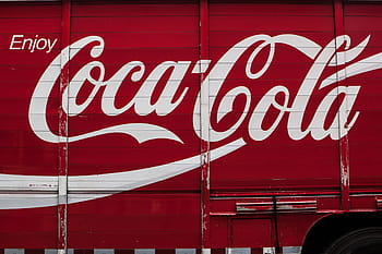 široký, úhel záběru, boční, coca-cola ™, kamion coca-cola ™, Manhattan, Nový, york city, široký úhel, výstřel, koka