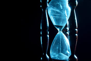 time, wood, glass, hourglass