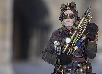 steampunk, tidsmaskine, tid, metal, gammel, årgang, gear, fantasi, teknologi, mekanisme, mekanisk
