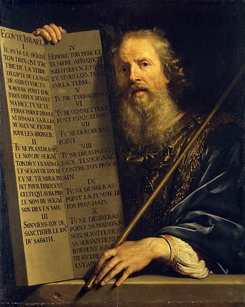 deset, přikázání, moses, desatero, Žid, judaismus, malování, veřejná doména, náboženství, vizuální umění, umění a zábavy