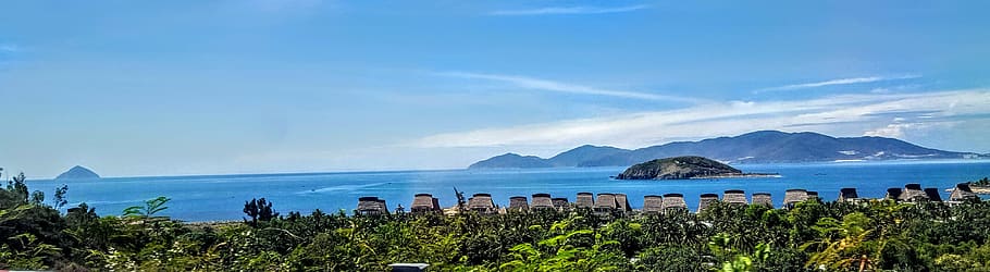 dálnice 1, mimo nha trang, letovisko, Vietnam, cestovat, nebe, tropický, voda, asijský, pobřeží, pláž