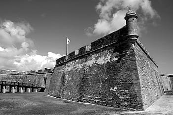 castle of san marcos, historic, fortress, st, augustine, florida, spanish culture, old, defense, tourism, antique