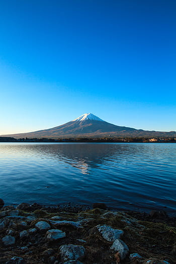 Reflexion, Berg, Wasser, fuji, Japan