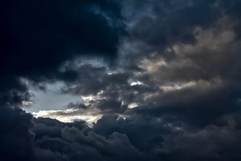 nimbus clouds, storm, clouds, rain, sky, dark