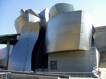 guggenheim, museum, bilbao, spain, culture, building, architecture, modern, art