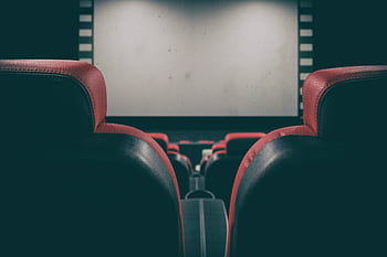 cinema, theater, movie theater, film, canvas, sit, filmstrip