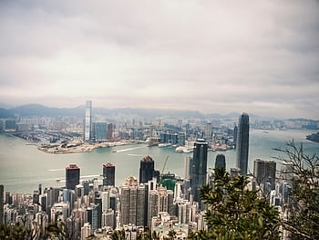 architecture, buildings, infrastructure, sky, cloud, city, tower, skyline, skyscraper, urban, bridge