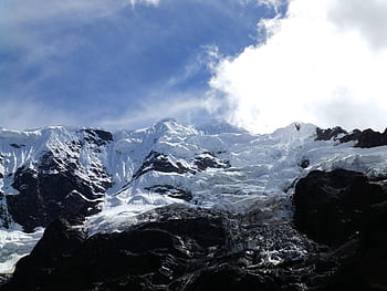 top, humantay, cold, landscape, high, clouds, nature, andy, the height of the, sky, mountain