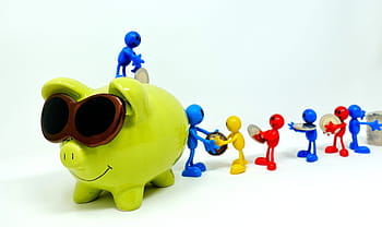 piggy bank toy, save, piggy bank, teamwork, together, money, finance, euro, economical, save money, ceramic