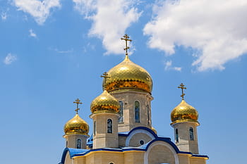tamassos, biskup, ruské církve, kupole, tamassos biskup, zlatý, architektura, náboženství, ortodoxní, episkopeio, Kypr