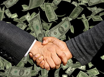 dva, osoba, třepáním, ruce, uzavření smlouvy, handshake, obchod, podnikání, zisk, špinavé peníze, řízení