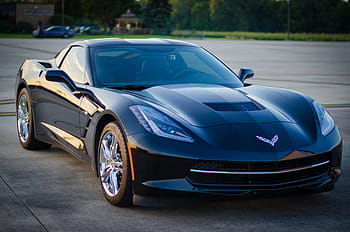 nero chevrolet corvette, auto, corvetta, automobile, guidare, mezzi di trasporto, velocità, veicolo, sport, veloce, bianca
