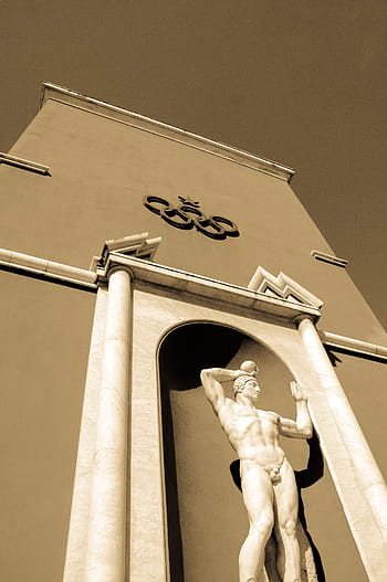 olympics, statue, sculpture, sport, sports, athlete, rome