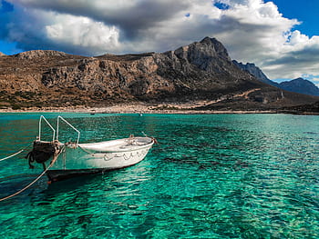 kreta, Grecja, morze, Natura, krajobraz, lato, woda, wakacje, niebieski, plaża, wyspa