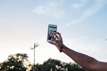 muž, přijímání, selfie, mobilní, pohybliví, chytrý telefon, iphone, technologie, Fotoaparát, lidé, telefon, focení