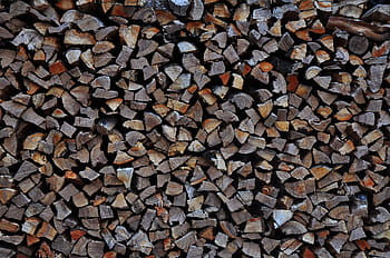 hnědý, palivové dříví, hodně, Černá, šedá, dřevo, pozadí, vzor, materiál, Příroda, texturou