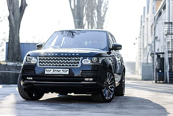 closeup, black, range rover, car, truck, range, rover, vehicle, land, 4, 4x4