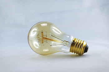 vypnutá žárovka, bílý, povrch, žárovka, mizí, vinobraní žárovka, retro lampa, žárovky, zavřít, žhavící drát, myšlenka