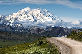 bílý, sněhové pohoří, hory, krajina, sníh, Příroda, divočina, venku, scénický, denali, národní park zachovat