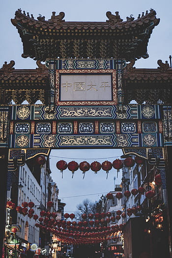 China, lantaarn, ontwerp, kunst, boog, architectuur, structuur, infrastructuur