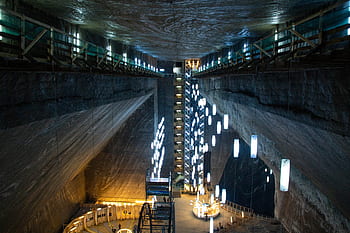 suolakaivos, suola, Kaivos, maanalainen, Turda, Transylvania, Romania