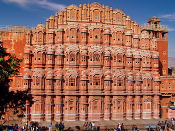 hawa mahal, วังแห่งลม, อาคาร, ชัยปุระ, รัฐราชสถาน, อินเดีย, โรงเรียน