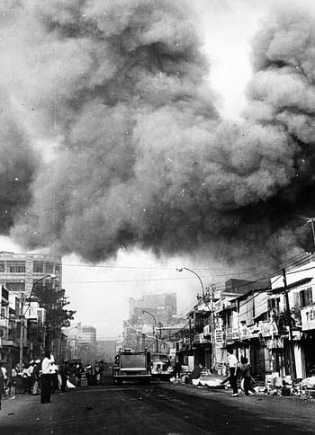 black, smoke, covers, areas, tet, offensive, Black smoke, Sài Gòn, Tet Offensive, Vietnam War, battle