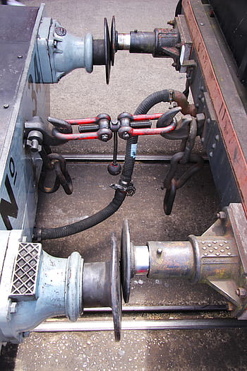 train, bumpers, railroad, old, buffer, metal, nobody, transportation, transport, outdoors, industrial