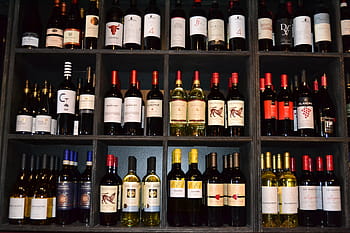 vína, červené víno, láhev, vinice, napít se, produkce vína, vinařství, hrozny