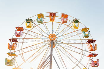ferry's wheel, ferry, wheel, ferris Wheel, amusement Park Ride, amusement Park, fun, traveling Carnival, circle, spinning, outdoors