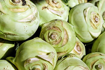 verdure verdi, cavolo rapa, verdure, cavolo, vegetale, cibo, mangiare, frisch, salutare, vitamine, tubero