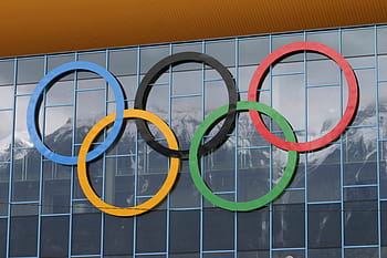 olympic logo, olympijské kruhy, olympiáda, prsteny, olympijské hry, zimní olympiáda, sport, medaile, innsbruck, nikdo, den