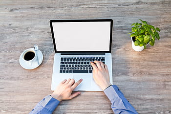 person, using, silver macbook, pro, silver, MacBook Pro, laptop, notebook, work, keyboard, independent