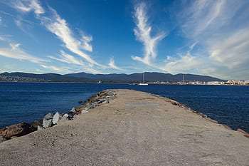 code d'azur, hav, web, vann, Strand, himmel, skyer, ferier, drømmeferie, humør, borte